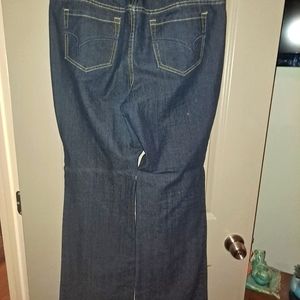 Straight leg jeans